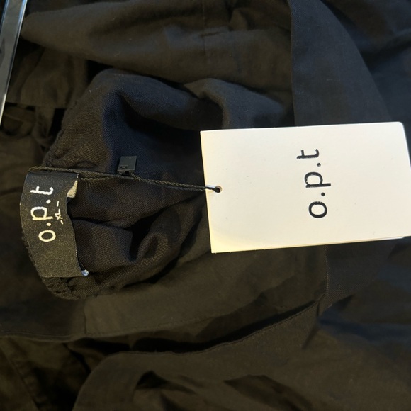 O.P.T. Billie Linen-Blend Midi Dress XL - Picture 7 of 7